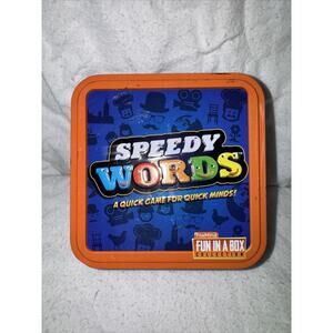 Speedy Words For‎ QUICK MINDS FoxMind Game Fun in a Box Great Stocking Stuffer!